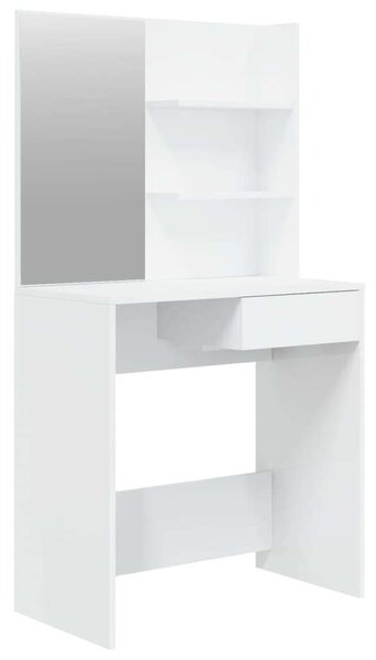VidaXL Sminkasztal - Fehér - 74,5x40x141 cm