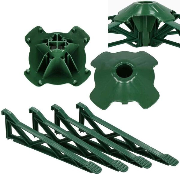 Springos Élethű műfenyő - 150cm - ezüstfenyő, talppal