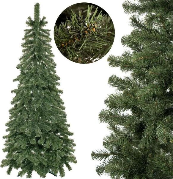 Springos Élethű műfenyő - 150cm - ezüstfenyő, talppal