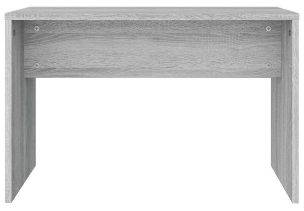 VidaXL Sminkasztal Szett - Sonoma Szürke - 74,5x40x141 cm
