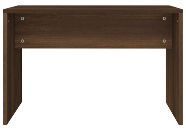 VidaXL Sminkasztal Szett - Barna Tölgy - 86,5x35x136 cm