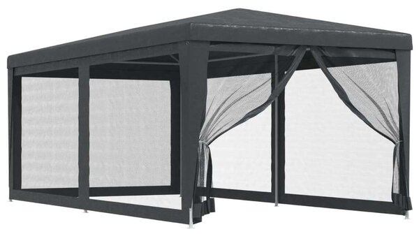 VidaXL Rendezvénysátor - 3x6m - Antracit