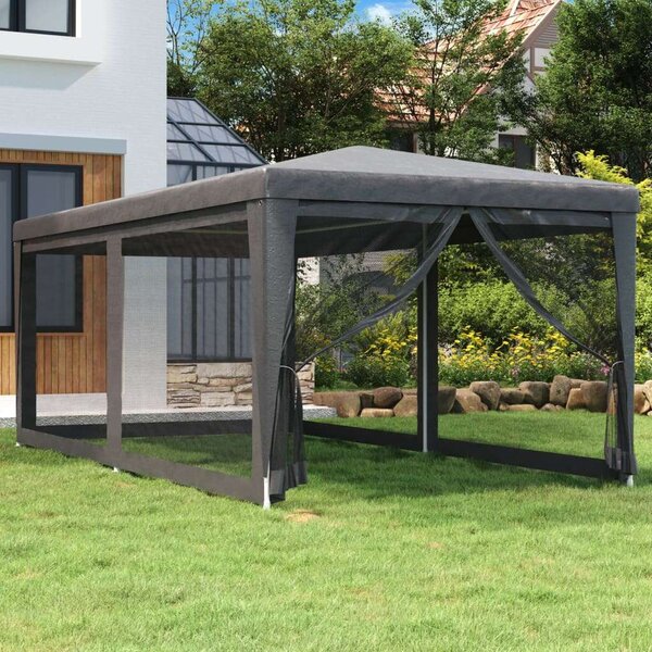 VidaXL Rendezvénysátor - 3x6m - Antracit
