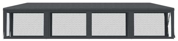 VidaXL Rendezvénysátor - 3x12m, Antracitszürke