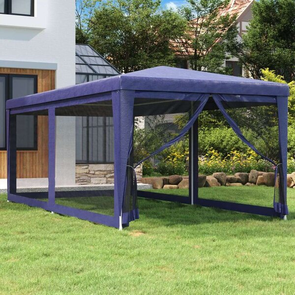 VidaXL Rendezvénysátor - 3x6m, Kék
