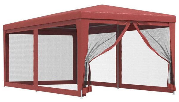 VidaXL Rendezvénysátor - 3x6m, Piros