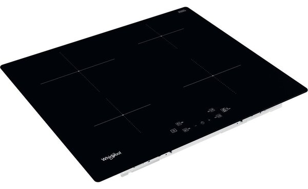 Whirlpool WS Q2160 NE Beépíthető indukciós főzőlap, 60 cm, 4 főzőzóna, 6. Érzék funkciók, Power Management, Fekete