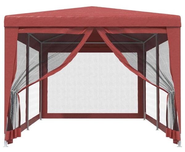 VidaXL Rendezvénysátor - 3x6m, Piros