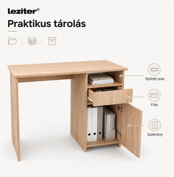Family Pro íróasztal szett Bristol forgószékkel