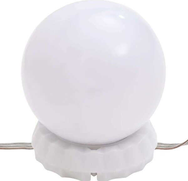 VidaXL Sminkasztal LED-del - Sonoma Tölgy