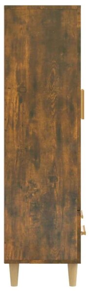 VidaXL Füstös Tölgy Fa Magasszekrény - 70x31x115 cm