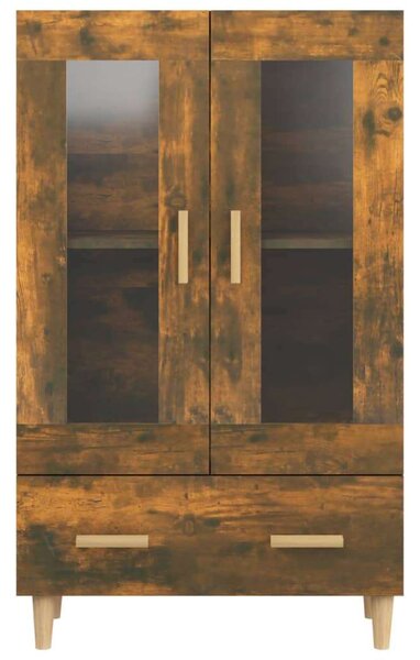 VidaXL Füstös Tölgy Fa Magasszekrény - 70x31x115 cm