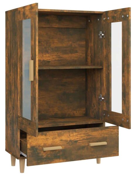 VidaXL Füstös Tölgy Fa Magasszekrény - 70x31x115 cm
