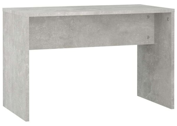 LED-es Sminkasztal szett - Betonszürke - 86,5x35x136cm