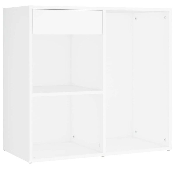 VidaXL LED-es Sminkasztal - Fehér - 140cm