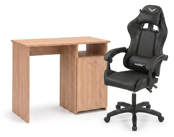 Family One íróasztal szett Raven gamer forgószékkel