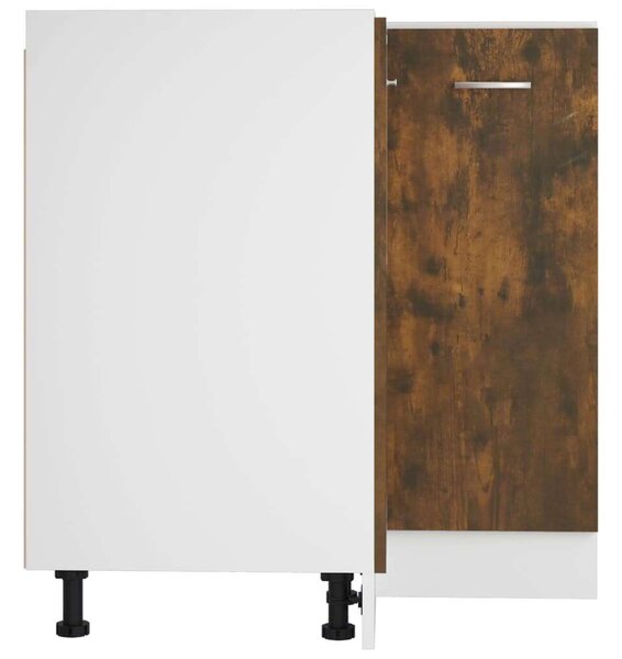 VidaXL füstös tölgy színű szerelt fa konyhaszekrény 75,5x75,5x80,5 cm