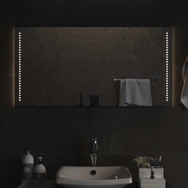 VidaXL LED-es fürdőszobatükör 100x50 cm