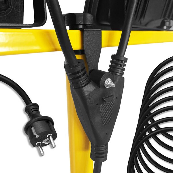 Toolight Rea, Halogén LED építőipari lámpák állványon 2x20W RSL001-20N, KPL-10200
