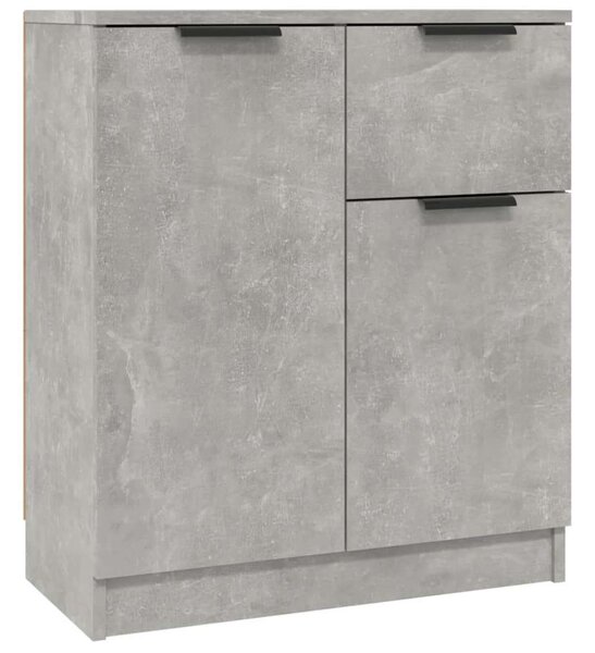 VidaXL 2 db fehér szerelt fa tálalóasztal 60 x 30 x 70 cm