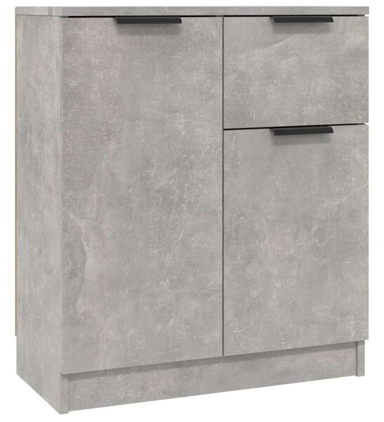 VidaXL 2 db fehér szerelt fa tálalóasztal 60 x 30 x 70 cm