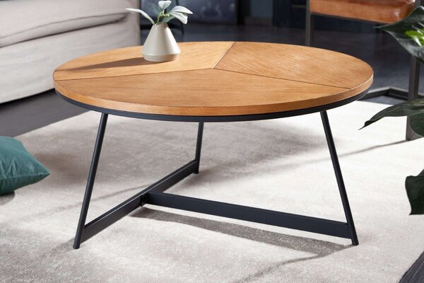 DURA Konzolasztal - Fém - Fekete - 120cm