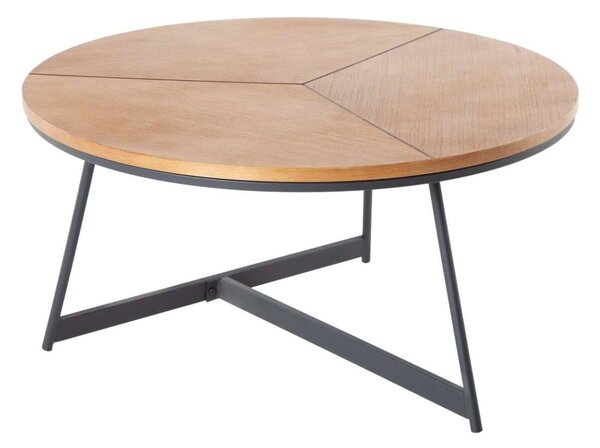 DURA Konzolasztal - Fém - Fekete - 120cm