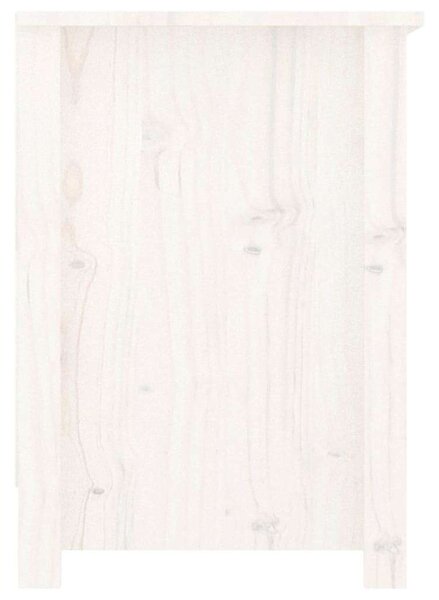 VidaXL Fehér Fenyőfa TV Szekrény - 103x36,5x52 cm
