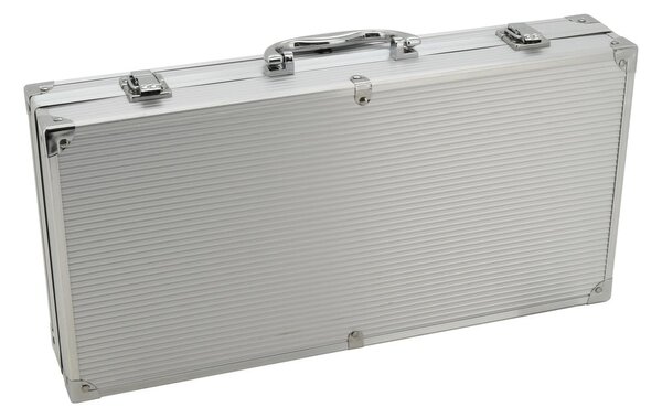 Alu Grey Line 11 db-os grillező eszközkészlet táskával - Cattara