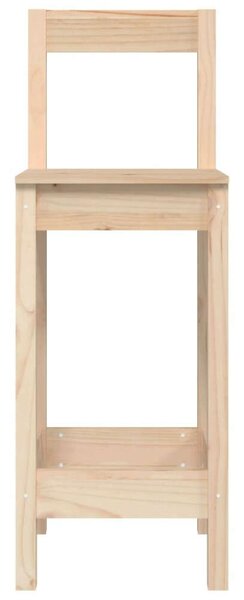 VidaXL 2 db tömör fenyőfa bárszék 40 x 41,5 x 112 cm
