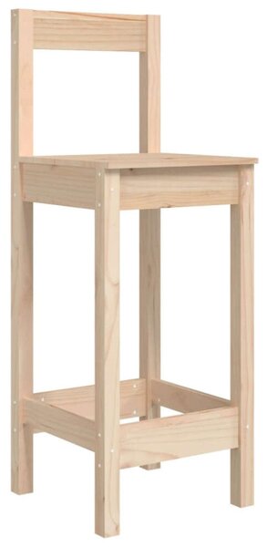 VidaXL 2 db tömör fenyőfa bárszék 40 x 41,5 x 112 cm