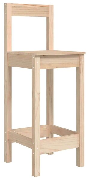 VidaXL 2 db tömör fenyőfa bárszék 40 x 41,5 x 112 cm