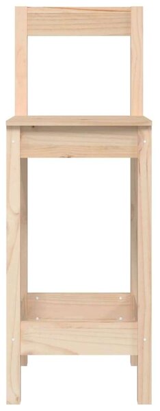 VidaXL 2 db tömör fenyőfa bárszék 40 x 41,5 x 112 cm