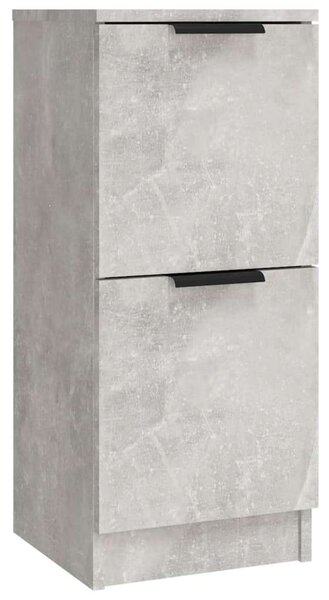 VidaXL Fa Tálalószekrény Szett - Beton Szürke - 3 db