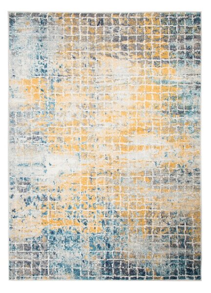 Urban kék-sárga szőnyeg, 133 x 185 cm - Flair Rugs