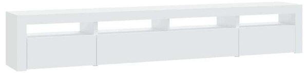 VidaXL LED TV Szekrény - Fehér - 240cm