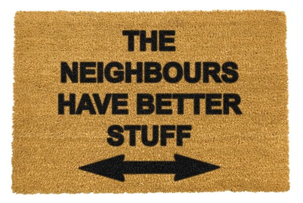 Neighbours Have Better Stuff lábtörlő, 40 x 60 cm - Artsy Doormats