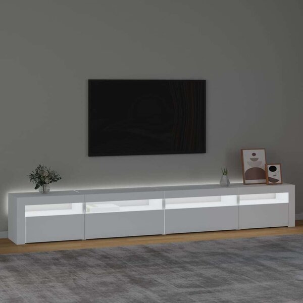 VidaXL LED TV Szekrény - Fehér - 270cm