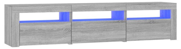 VidaXL LED TV Szekrény Sonoma Szürke 180cm