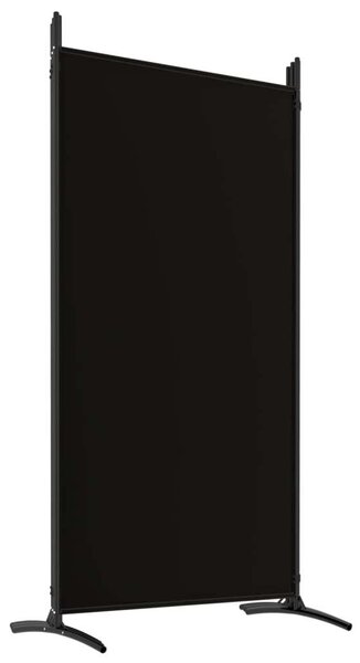 VidaXL 6 paneles fekete szövet térelválasztó 520x180 cm