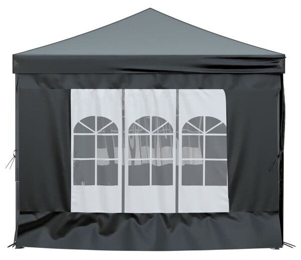 VidaXL Összecsukható Rendezvénysátor - Fekete - 3x6m