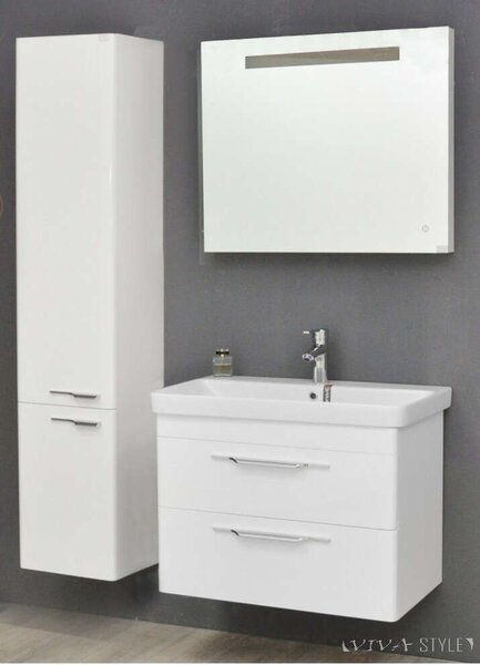 TMP LUX FALI FÜGGESZTETT FÜRDŐSZOBAI ÁLLÓSZEKRÉNY - 35 X 160 X 33 CM
