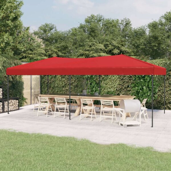 VidaXL Rendezvénysátor 3x6m, Piros