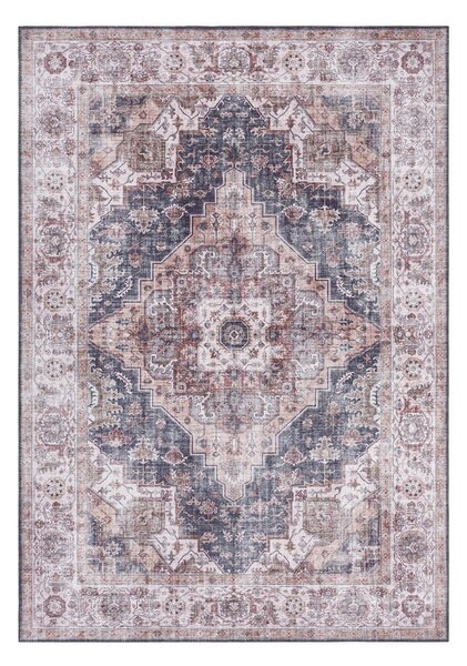 Sylla szürke-bézs szőnyeg, 80 x 150 cm - Nouristan
