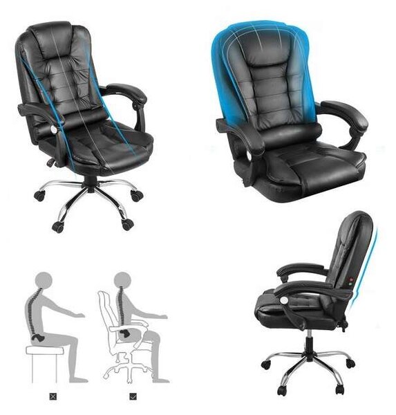 Ergonomikus Irodai Forgószék - Masszázsfunkcióval