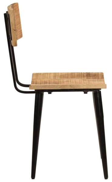 VidaXL Mangófa Étkezőszék - 2 db - 44x40x80 cm