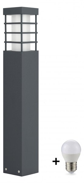 SU-MA RADO II. kültéri állólámpa sötétszürke 50cm IP54