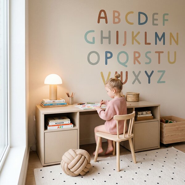 Fotótapéta Betűcsoport fehér háttér előtt, Modern fotótapéta, Népszerű fotótapéta, t00749 - Tapeko.hu