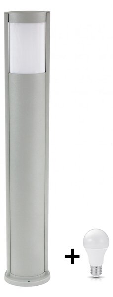 SU-MA ELIS kültéri állólámpa ezüstszürke 92cm IP54