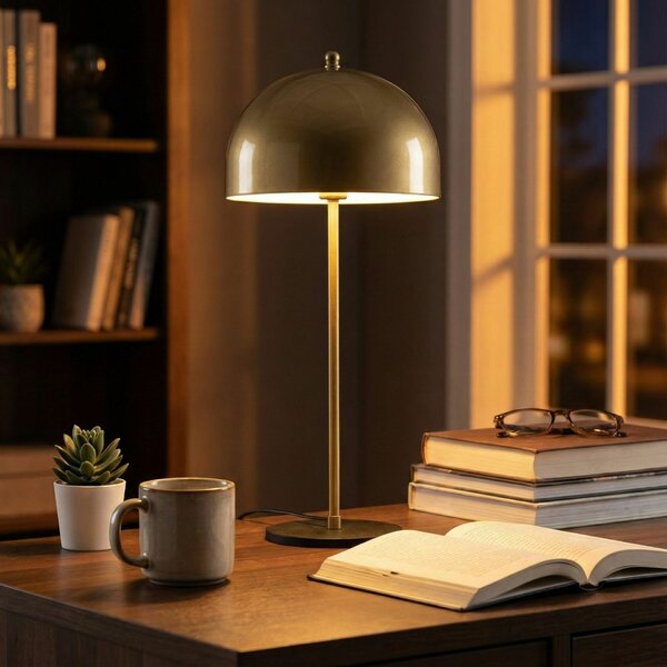 Modern Arany Asztali Lámpa - 58cm